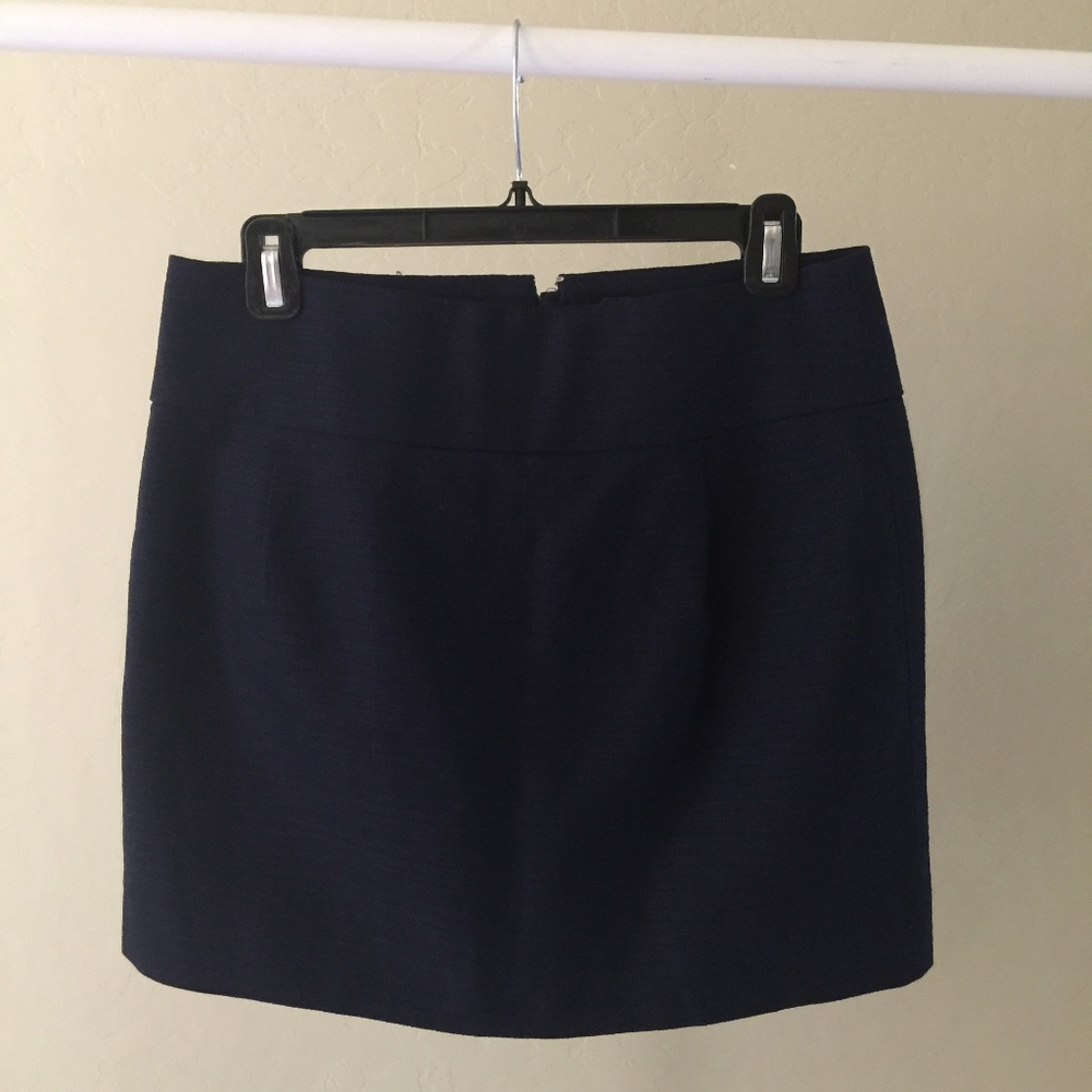 J.Crew Navy Blue Sz 4 Skirt NWOT